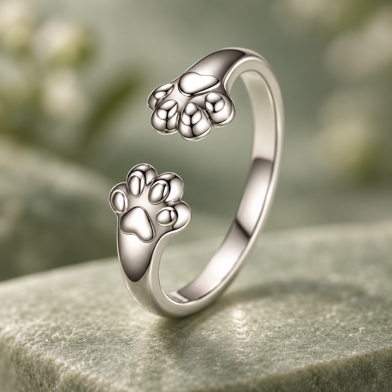 Forever With Me Paw Ring